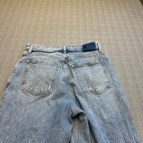 Abercrombie Fitch 90s Straight Ultra High Rise Curve Love Jeans 31 Short - Picture 6 of 12